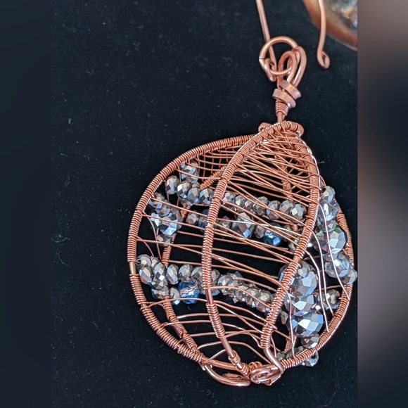 Artisan Other - #34 Artisan Ornament Sparkly Copper Orb